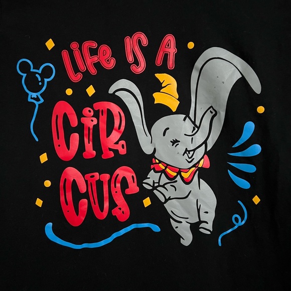 Disney Dumbo Vneck Tee, Women’s Size Small - Picture 2 of 4